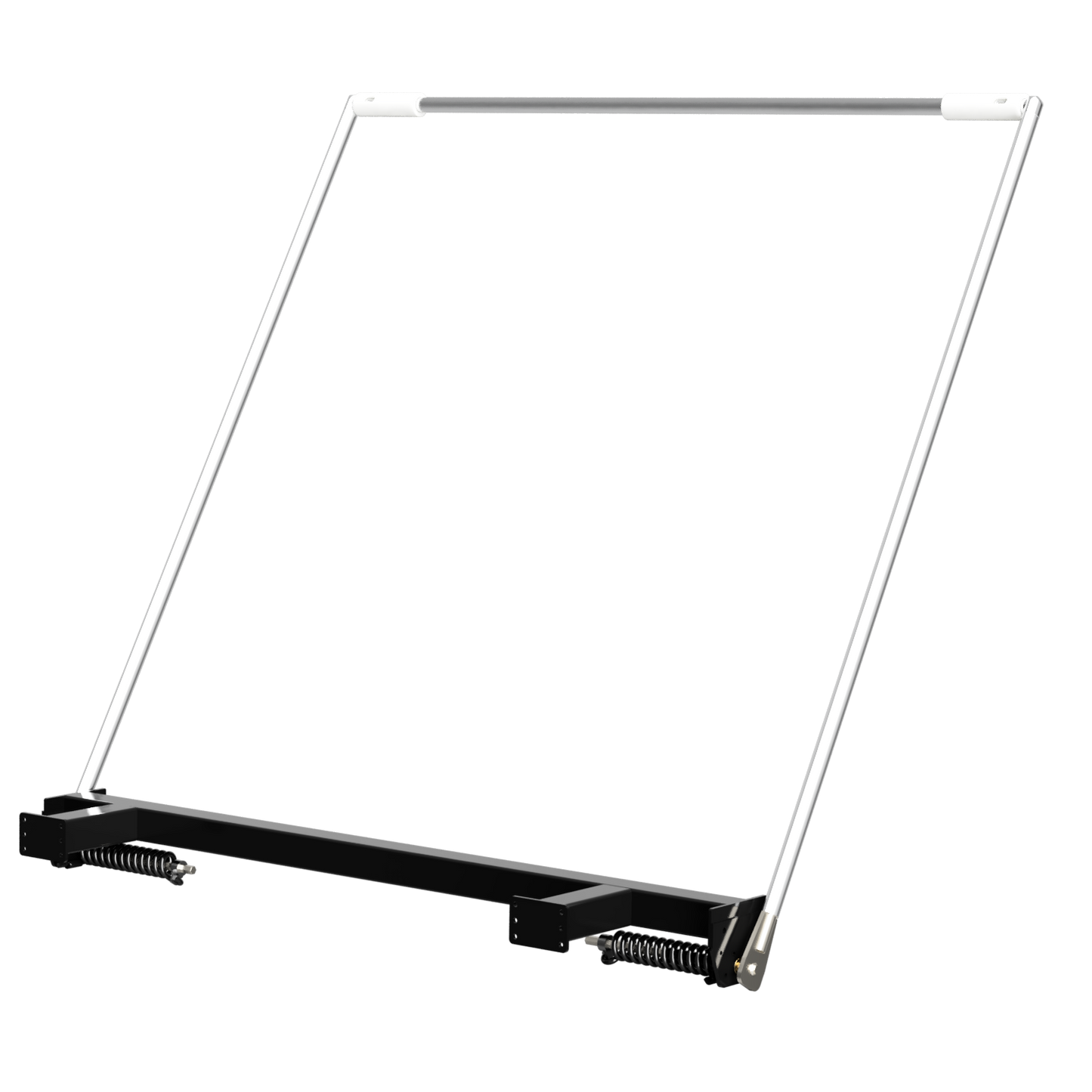 Complete Double Tuff HD Aluminum Long Arm Conversion For Ranco Half Round End Dump With Bolt On Beam