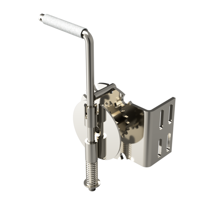 Manual Crank Locking Handle Assembly For Bow System