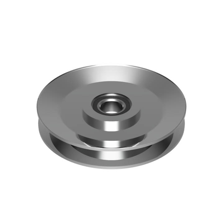 5" Rear Pulley and Bearing for Sliding Bow System