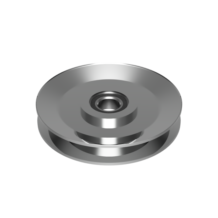 5" Rear Pulley With Bearing