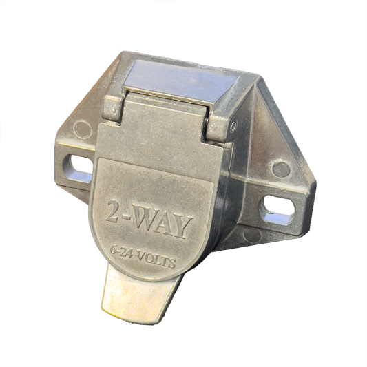Dual Pole Female Receptacle (Horizontal)