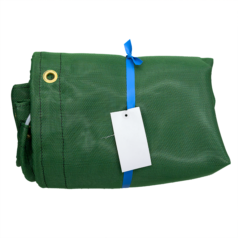 Heavy Duty Anti-Rip Trampoline Tarps - Flip Tarp Arm System