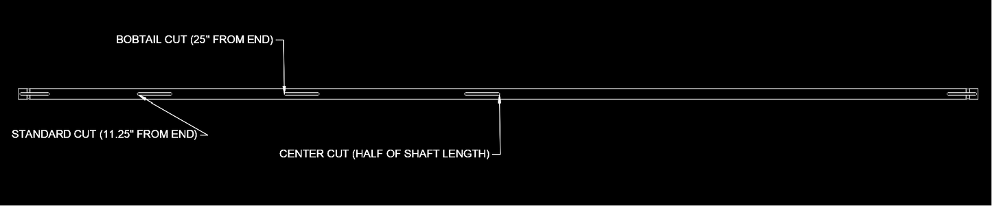 Front Shaft Sliding Bow Tarp System