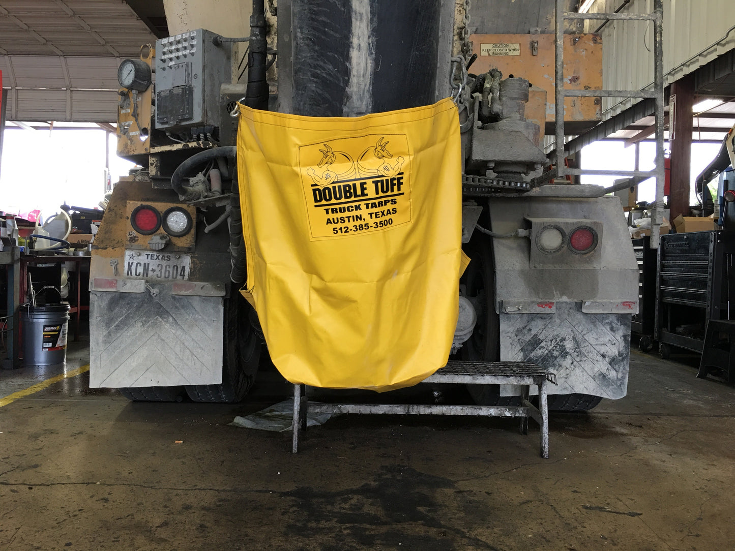 Gen II Diaper Chute Cover for Cement Mixer Trucks