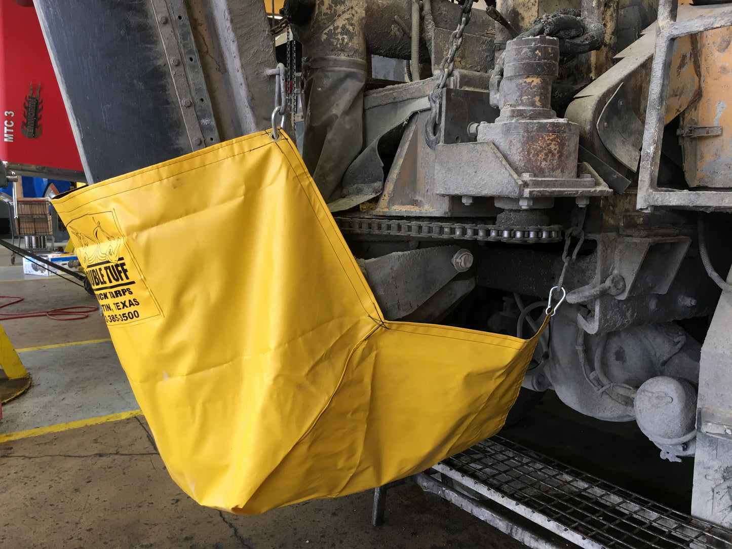 Gen I Diaper Chute Cover for Cement Mixer Trucks