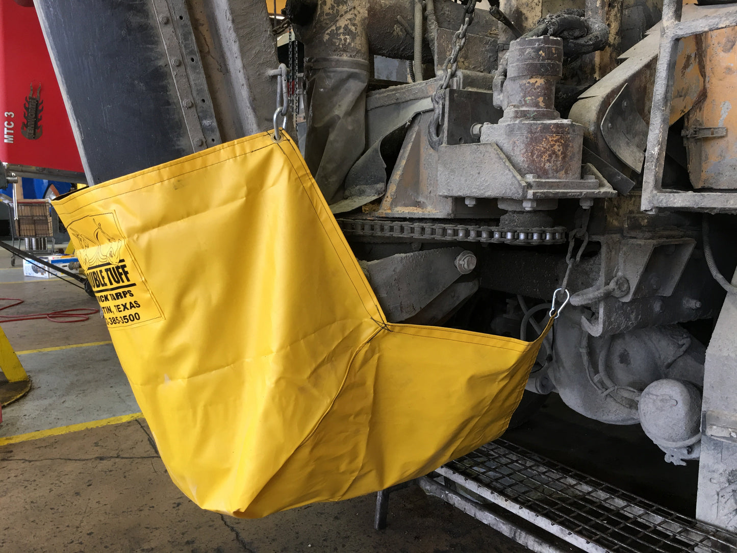 Gen II Diaper Chute Cover for Cement Mixer Trucks