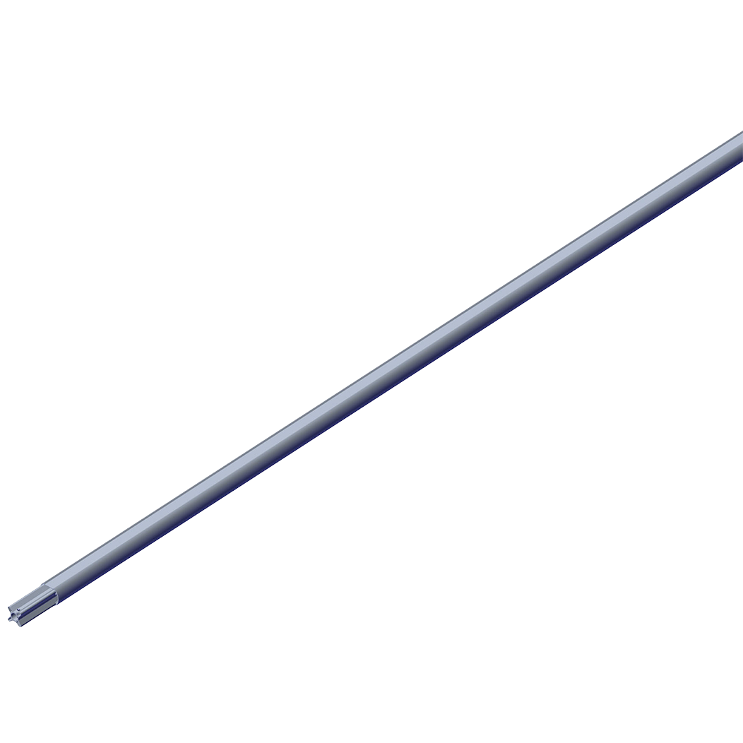 Roll-Rite 102034 3" Axle 162 Inch Front Section With 6 1/4" Splice Extension And 3/8" Hole 7/8" Off End