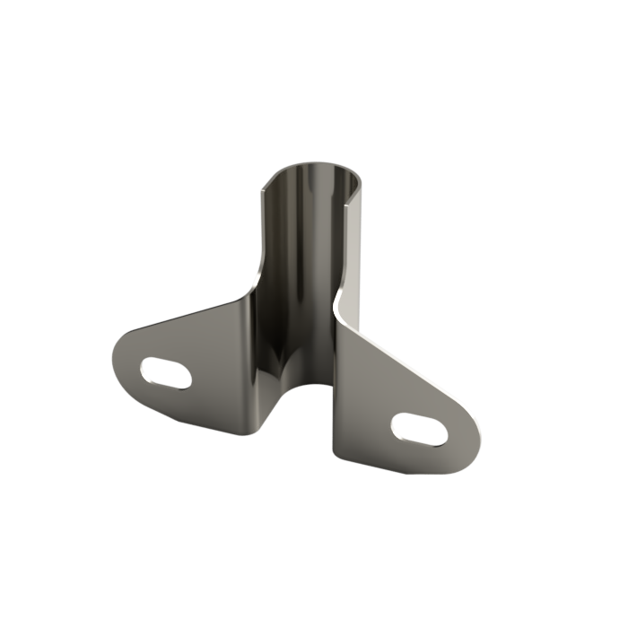 Low Rise Bow Shank Bracket for Side Rollover Tarp System