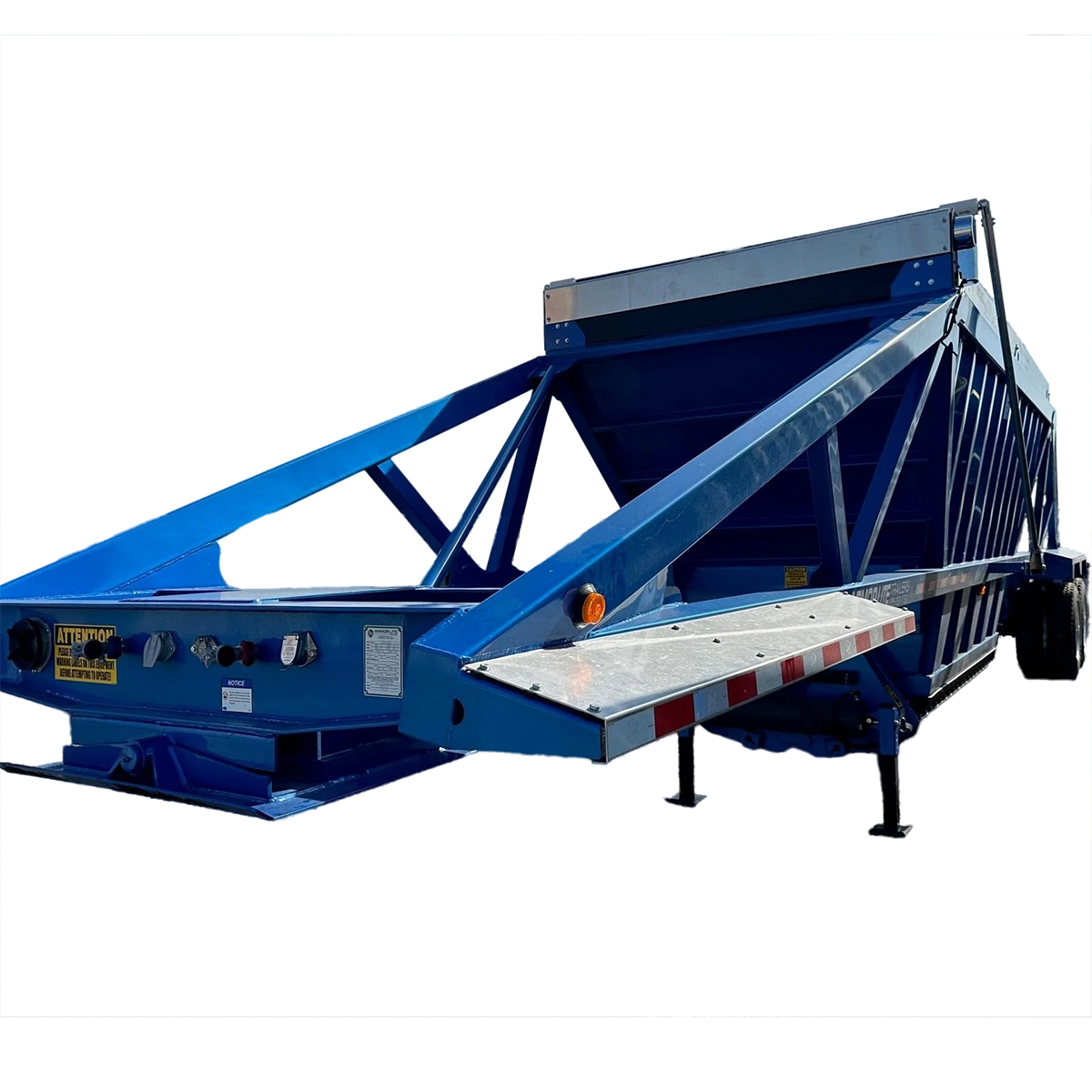dump trailer tarp DT HD Belly Dump Flip Tarp Arm System – Double Tuff