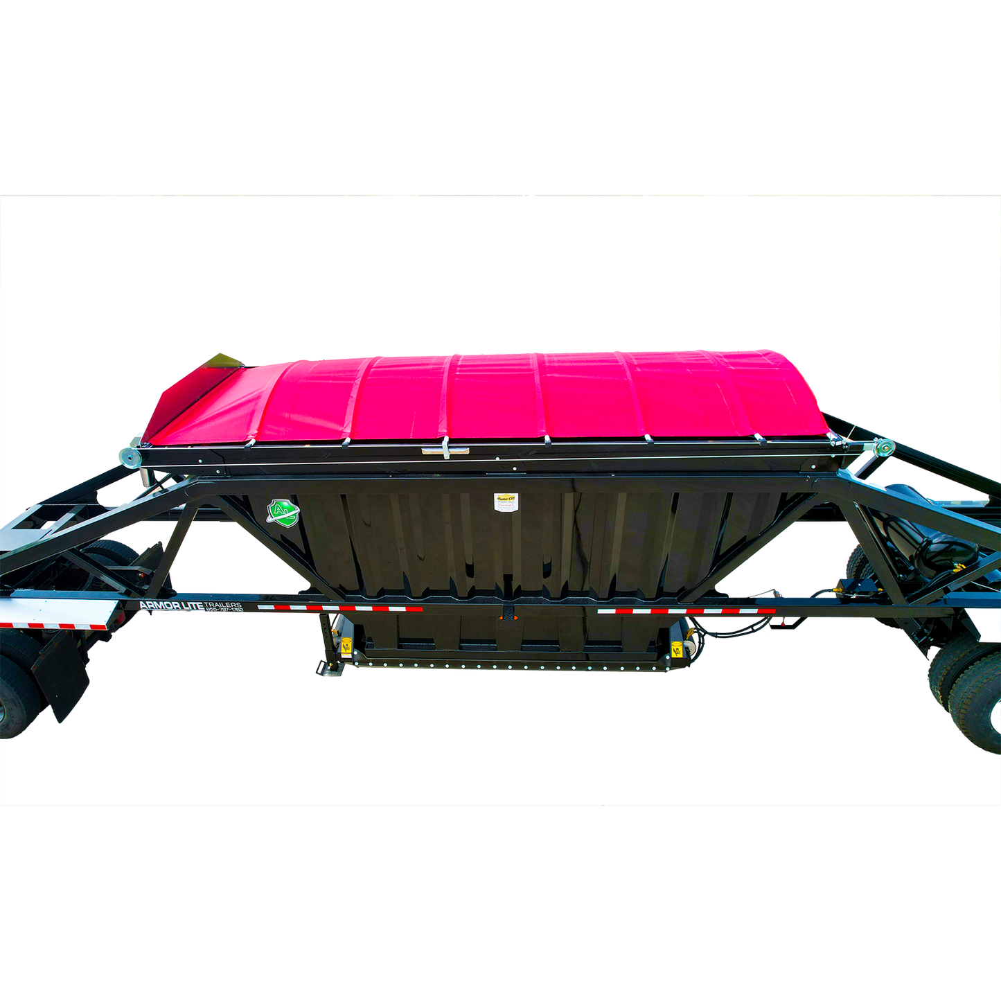 7 6 X 17 9 Vinyl 22oz Asphalt Bow Tarp Armor Lite CTS Belly Dum 7-6-x-17-9-vinyl-22oz-asphalt-bow-tarp-armor-lite-cts-belly-dum