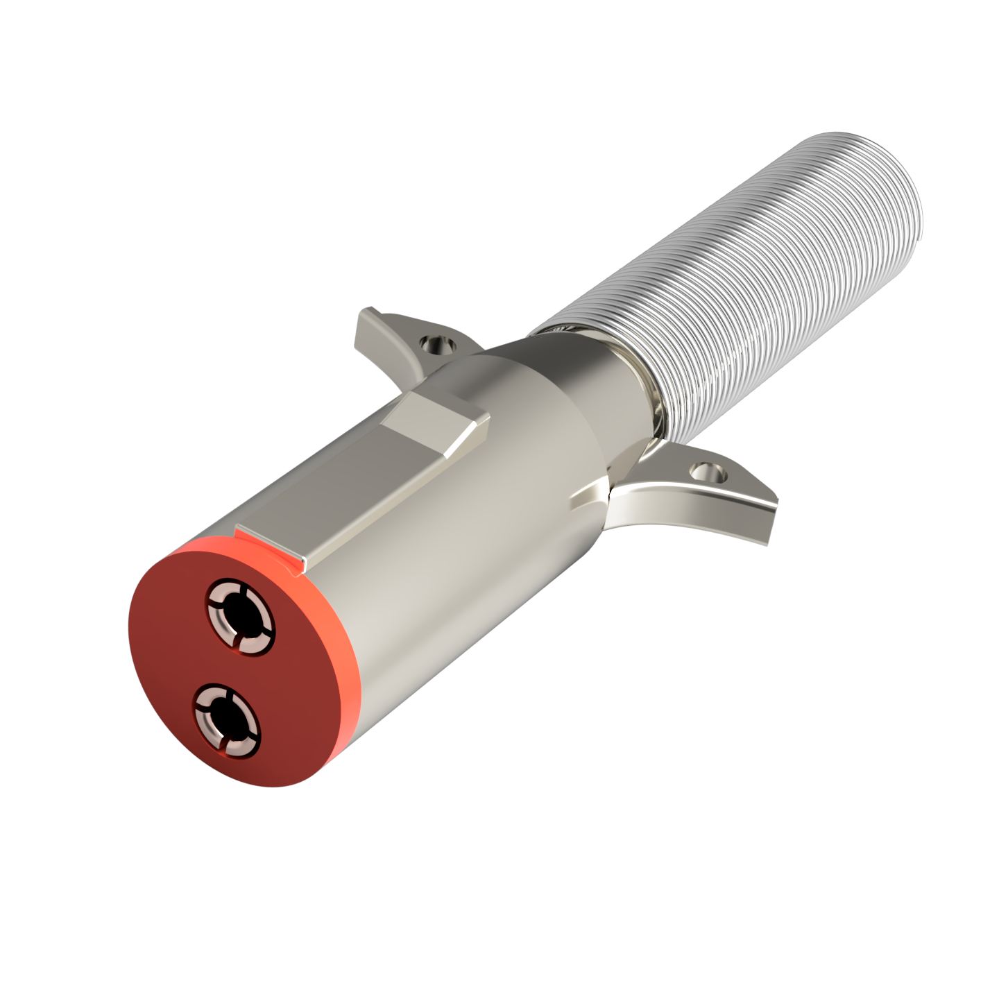 Dual Pole Male Plug (Vertical) (Screw-In) Tectran 670-29Sg