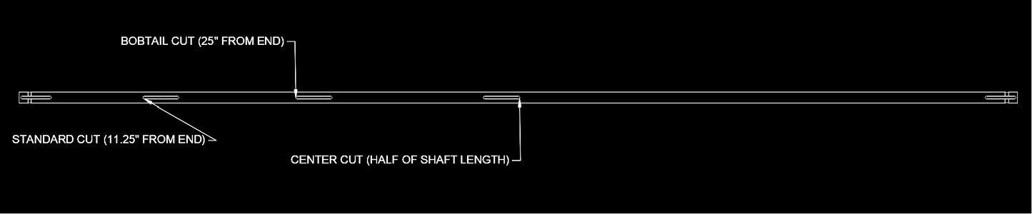 Front Shaft - Sliding Bow System