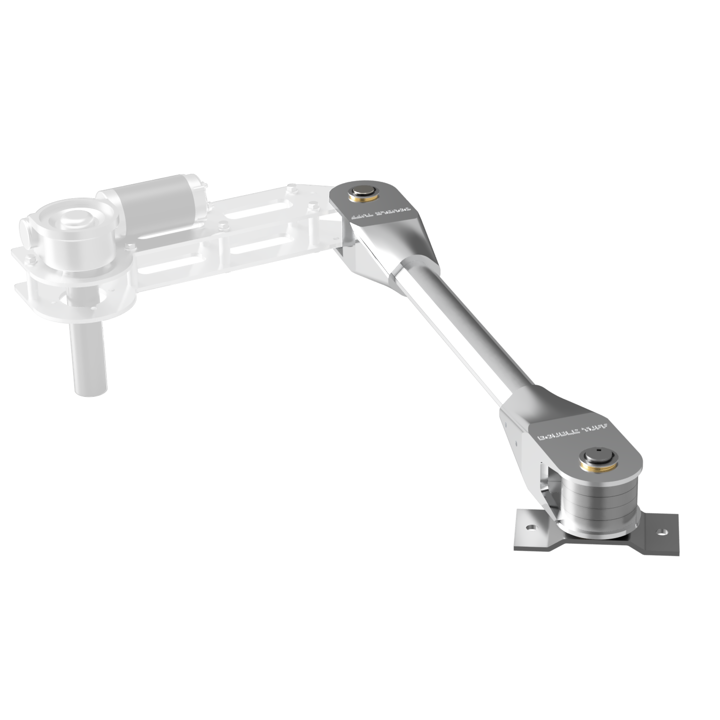 Side Roll Electric Front Pivot Arm Assembly – Double Tuff
